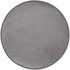 Teppich Schlinge Modern einfarbig grau rund 80 cm 1
