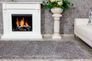 Long pile carpet Tricolor Shaggy silver gray mottled 2