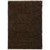 Living room rug, deep pile rug, plain brown fancy 1