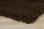 Living room rug, deep pile rug, plain brown fancy 4