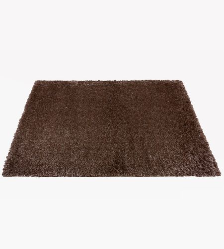 Long pile carpet Tricolor Shaggy mottled brown