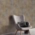 Non-woven wallpaper Elle plaster look gray gold metallic 10438-38 2