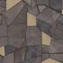 Non-woven wallpaper Elle stone effect gray gold metallic 10445-37 4