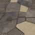 Non-woven wallpaper Elle stone effect gray gold metallic 10445-37 6