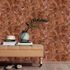 Non-woven wallpaper Elle Floral Orange Gold 10446-13 2