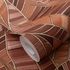 Non-woven wallpaper Elle Floral Orange Gold 10446-13 8
