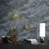 Vliestapete Elle Wellen Blau Gold Metallic 10447-08 Zimmer 9