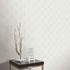 Non-woven wallpaper Elle fan white cream glitter 10451-31 9