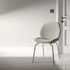 Non-woven wallpaper Elle fan white cream glitter 10451-31 10