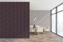 Vliestapete Daniel Hechter Fliesen Lila Bronze Metallic Zimmer 1