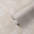 Vliestapete Daniel Hechter Fliesen Beige Silber Metallic Detail 3
