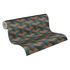 Vliestapete Daniel Hechter Grafik Petrol Bronze Metallic Rolle 4