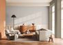 Wallpaper Daniel Hechter 3D look gray white metallic 1