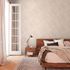 Vliestapete Daniel Hechter Blattmuster Orange Creme Zimmer 1