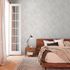Vliestapete Daniel Hechter Blattmuster Creme Grau Zimmer 1