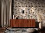 Vliestapete Bauhaus Grafik Beige Grau Braun 39932-1 Rolle 4