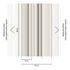 Fototapete Streifen 3D-Effekt Creme Beige 39841-1 Detail 3