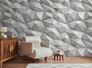 Photo wallpaper concrete look 3D effect grey 39844-1 1