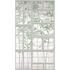 Photo wallpaper bamboo window 3D look cream green 39846-1 2
