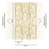 Fototapete Art Deco Betonoptik Creme Beige Gold 39857-1 Detail 3