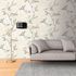 Fototapete Vögel Zweige Floral Beige Schwarz 39884-1 Raum 1