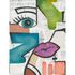 Fototapete Abstrakt Moderne Kunst Grau Bunt 39888-1 2