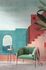 Fototapete Haus Mediterran Kunst Blau Rot 39889-1 Raum 1