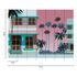 Fototapete Häuser Palmen Florida Blau Pink 39893-1 Detail 3