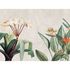 Fototapete Floral Blumen Tropen Grau Grün 39917-1 2