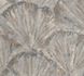 Non-woven wallpaper graphic fans grey brown cream 78198-1 2