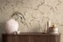 Vliestapete Kirschblüten Floral Beige Creme Metallic 78199-2 Zimmer 1