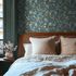 Vliestapete Kirschblüten Floral Blau Gold Metallic 78199-4 Schlafzimmer 4