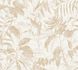 Non-woven wallpaper leaves cream beige metallic 78203-2 2