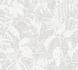 Vliestapete Blattmuster Grau Weiß Metallic 78203-3 2