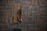 Non-woven wallpaper ethnic textile look blue brown 78204-3 1