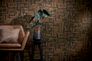 Non-woven wallpaper ethnic textile look black brown 78204-6 3