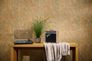 Non-woven wallpaper concrete look brown silver 78629-6 1