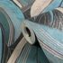 Vliestapete Floral Abstrakt Blau Silber Metallic 78655-2 Detail 5