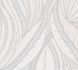 Non-woven wallpaper floral grey silver metallic 78655-5 2