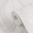 Non-woven wallpaper floral grey silver metallic 78655-5 4