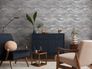 Non-woven wallpaper plaster look grey silver 78656-2 3