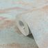 Non-woven wallpaper plaster look blue copper 78656-5 5