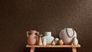 Non-woven wallpaper wood look brown black metallic 78666-6 4