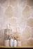Non-woven wallpaper leaves grey beige gloss 78673-1 1