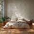 Non-woven wallpaper leaves light grey cream gloss 78673-3 1
