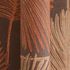 Non-woven wallpaper leaves brown gold metallic 78673-5 4