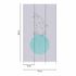 Non-woven wallpaper kids skaters graphic grey blue 77068-1 2