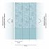 Non-woven wallpaper kids floral pond green blue 77073-1 3