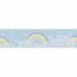 Border non-woven kids rainbow sky blue colourful 77145-1 3