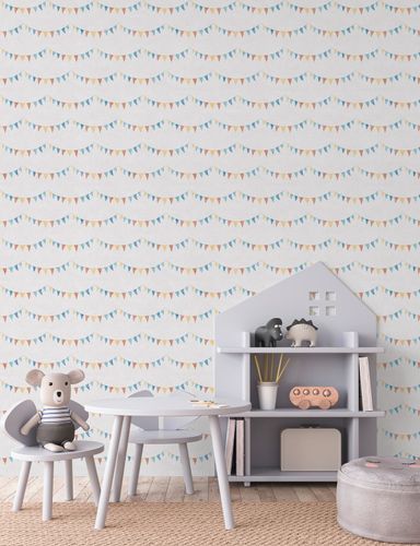 Vliestapete-Kinder-Wimpel-Girlande-Creme-Bunt-77171-1-63223004_1